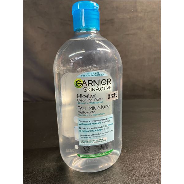 Garnier SkinActive Micellar Cleansing Water (700ml) Cleanses + Removes Makeup - New