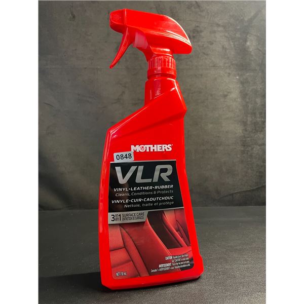 Mothers VLR Vinyl-Leather-Rubber 3-in-1 Surface Care Spray for Vehicles (710ml) - New