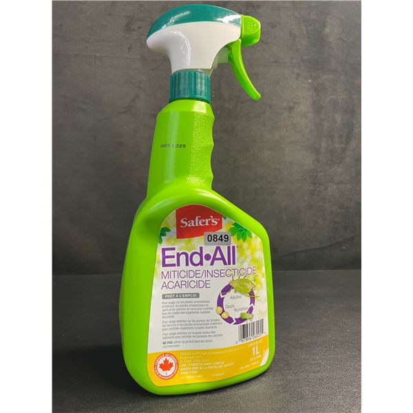 Safer's End-All Miticide/Insecticide Spray (1L Bottle) - New