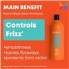 Image 4 : MATRIX Mega Sleek Shampoo (1L Bottle) with Shea Butter - For Frizzy Hair - New