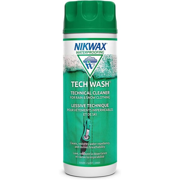 NIKWAX Waterproofing Tech Wash Technical Cleaner for Rain & Snow Clothing (300ml) - New