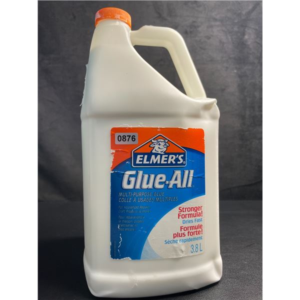 Elmer's Glue-All Multi-Purpose Glue - Large 3.8L Jug - Great for Household Repairs, Crafts, etc. New