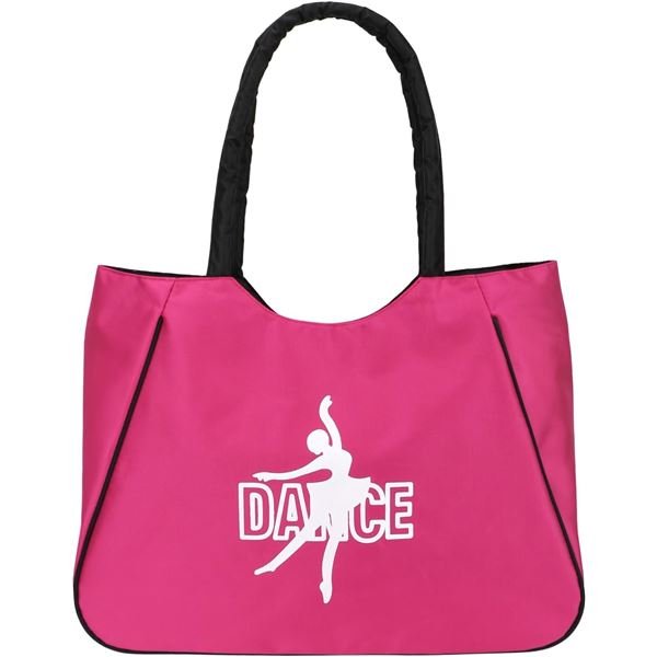 1 Girl's Large Ballet/Dance Bag/Sports Gymnastics Zipper Tote Bag (17" x 13") - New