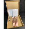 Image 2 : 6PC Tooth Fairy Wand Pen & Notepad Set (Incl. 4 Floating Glitter Pens & 2 Notepads) - New