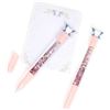Image 6 : 6PC Tooth Fairy Wand Pen & Notepad Set (Incl. 4 Floating Glitter Pens & 2 Notepads) - New