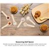 Image 7 : 2 Boxes (50PCS Each) Mini Wooden Kitchen Seasoning Spoons - New