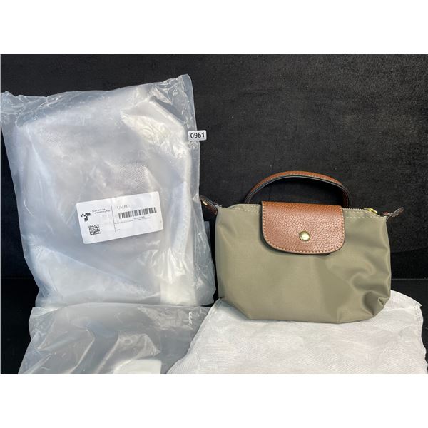 Lot of 2 Women's Mini Crossbody Bags (Olive Green) - New