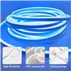 Image 4 : LED Neon Rope Light Kit (66.4FT) with Remote Control - 24V RGB Flexible Neon Rope Lights - New