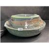 Image 4 : Kitchen Academy 3PC Cookware/Pot & Pans Set with Detachable Handle - Green - New