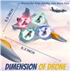 Image 6 : 4DRC Vita 50 Remote Control Airplane (Model: 4D-V50) For Beginners - New (Damaged Box*)