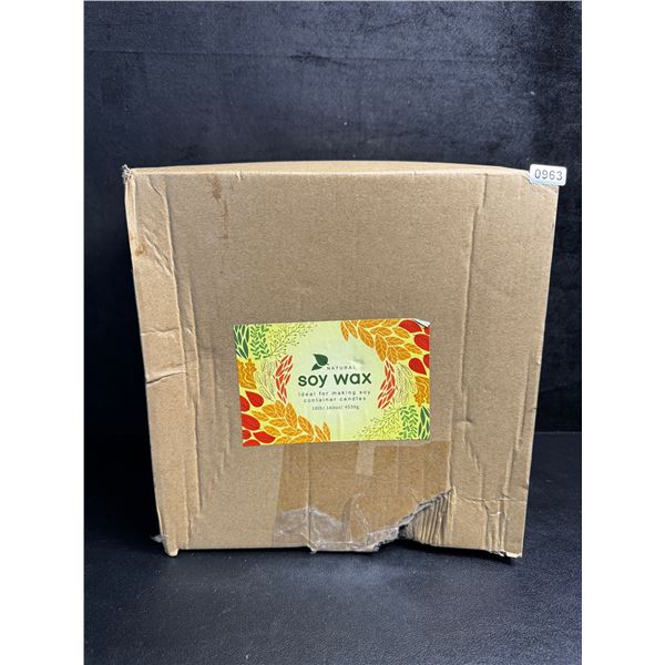 10LB Box of Natural Soy Wax for Making Candles - New