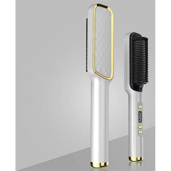 1 Electric Hair Straightening Comb/Brush - New (No Box)