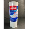 Image 1 : Vileda Powerfibres Enclosed Toilet Brush Set - New