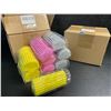 Image 2 : 18PCS Magic Damp Cleaning Sponge Dusters for Household (2 Boxes x 9PCs Each) - New!