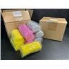 Image 2 : 18PCS Magic Damp Cleaning Sponge Dusters for Household (2 Boxes x 9PCs Each) - New!