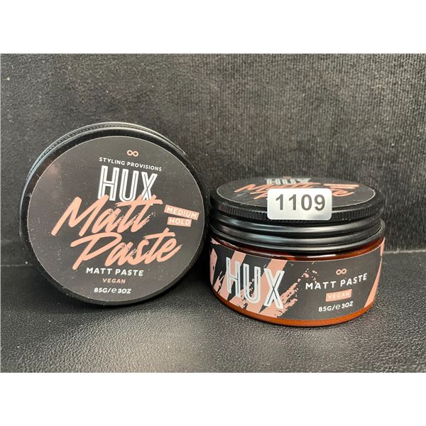 Lot of 2 HUX Matt Paste (85g) Hair Styling Paste/Styling Product - New