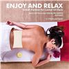 Image 5 : 5 Packs of Organic Cotton Flannel Unbleached Wool Sheets for Castor Oil/Massage (2PC Per Pack) - New