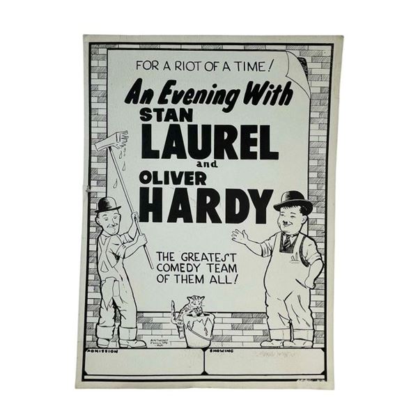Laurel and Hardy (1969) - An Evening With Stan Laurel and Oliver Hardy Poster
