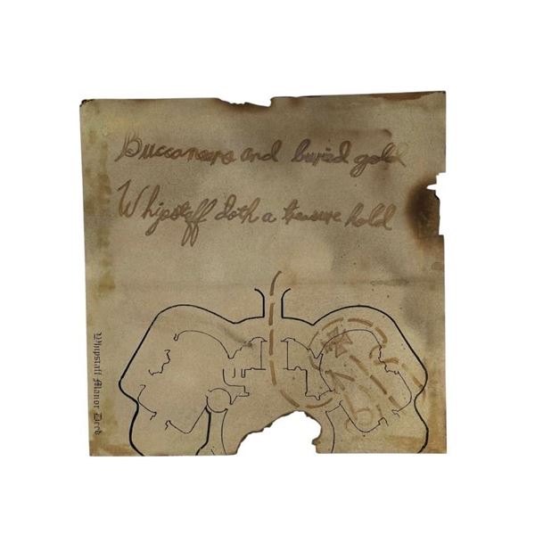 Casper (1995) - Buried Gold Treasure Map (Burnt)