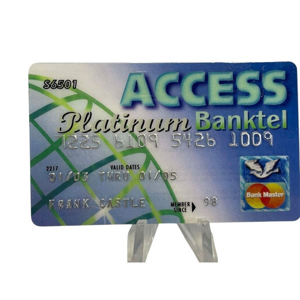 The Punisher (2004) - Frank Castle (Thomas Jane) Credit Card