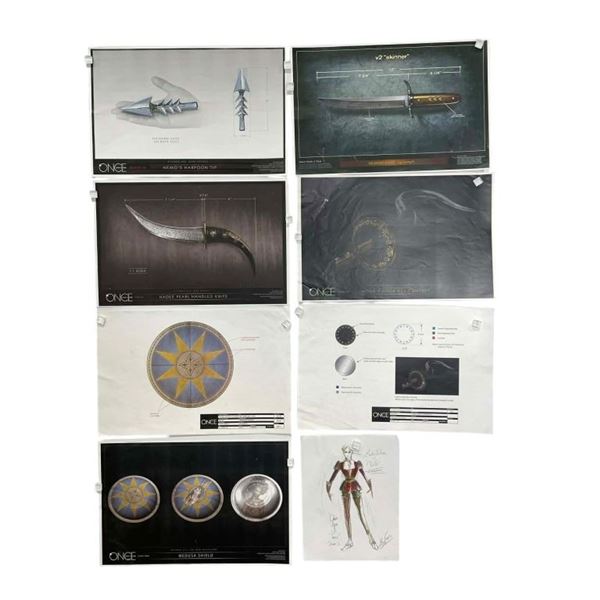 Once Upon a Time (2011-2018) - Collection of 8 Concept Art Pages