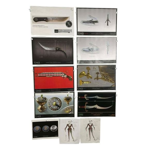 Once Upon a Time (2011-2018) - Collection of 10 Concept Art Pages