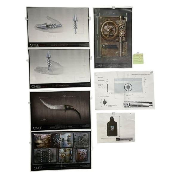 Once Upon a Time (2011-2018) - Collection of 7 Concept Art Pages