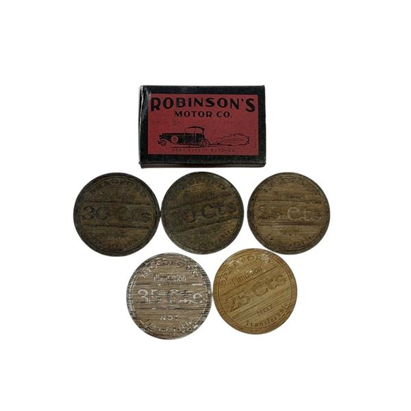 Sinners (2025) - Set of Plantation Coins and Matches