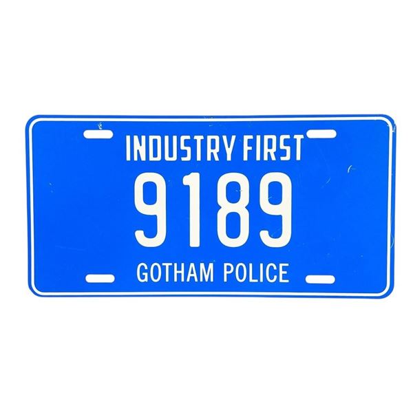 Joker (2019) - Gotham Police License Plate - Hero Joker Police Car