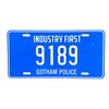 Image 1 : Joker (2019) - Gotham Police License Plate - Hero Joker Police Car