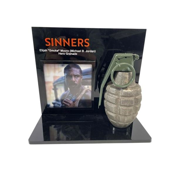 Sinners (2025) - Michael B. Jordan (Elijah "Smoke" Moore) Hero Hand Grenade