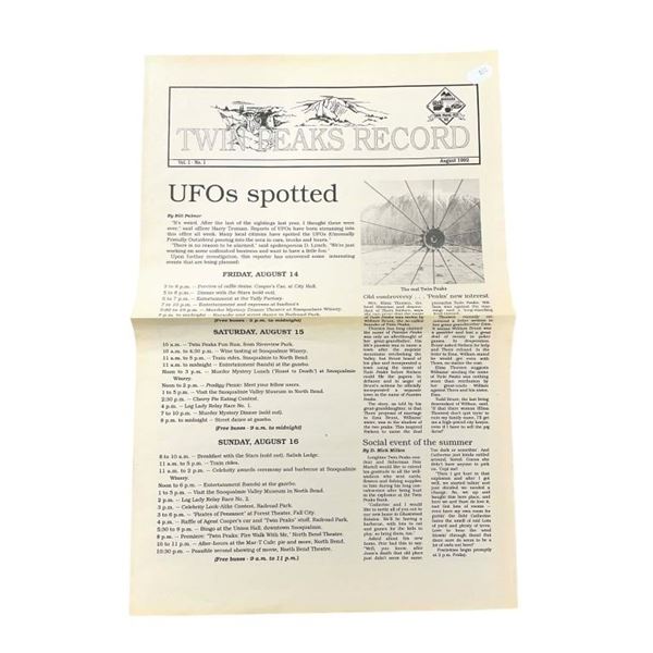 Twin Peaks (1990–1991) - Twin Peaks Record Newsletter