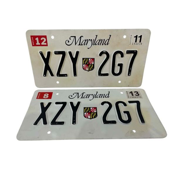 Homeland (2011–2020) - Claire Danes - Damian Lewis Explorer License Plates