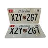 Image 1 : Homeland (2011–2020) - Claire Danes - Damian Lewis Explorer License Plates