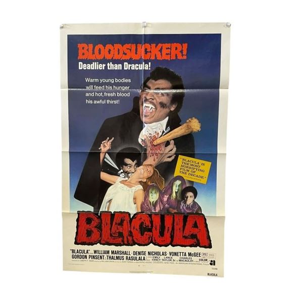 Blacula (1972) - 1-Sheet Poster (27" X 41")