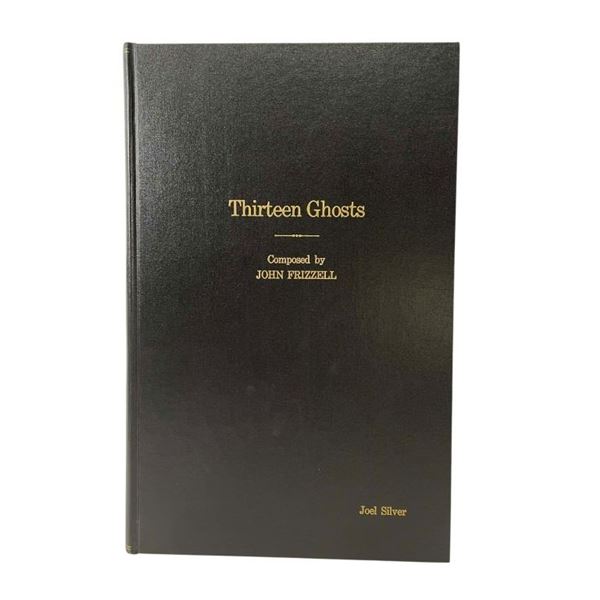 Thir13en Ghosts (2001) - Composer John Frizzell Signed Musical Score Book to Joel Silver