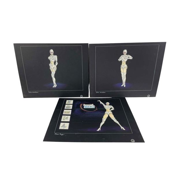 Perversions of Science (TV Series 1997) - Original Pre-Production Title Sequence Art