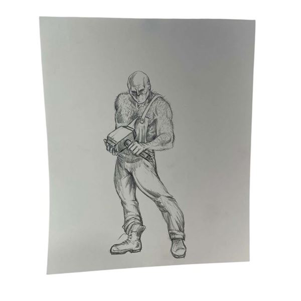 Thir13en Ghosts (2001) - Hand Drawn Art 'Hammer' Ghost