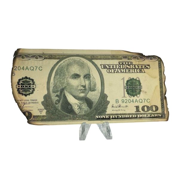 The Dark Knight (2008) - Burnt Bank Note