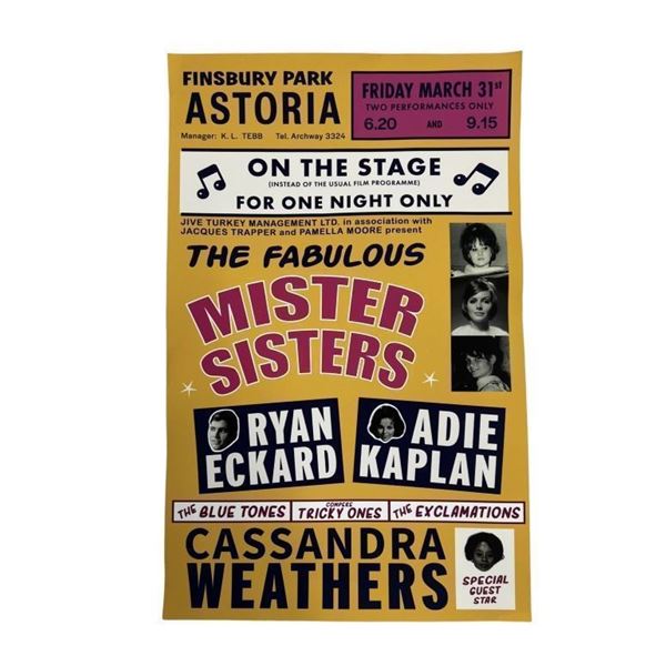 Bill and Ted Face the Music (2020) - Astoria Concert Poster