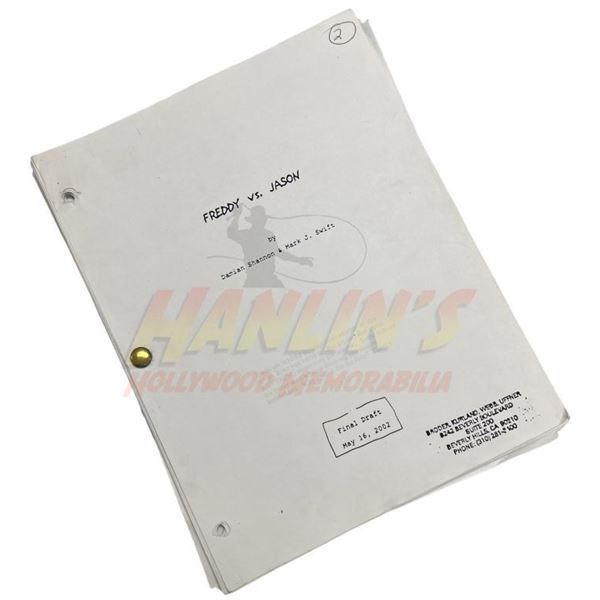 Freddy vs. Jason (2003) - Final Draft Script