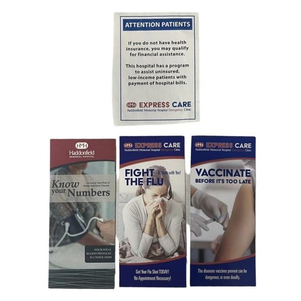 Halloween Ends (2022) - Haddonfield Hospital Sign and Brochures