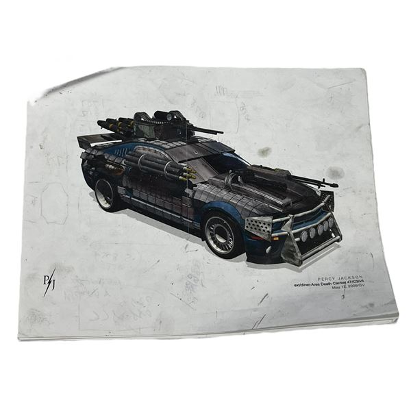 Percy Jackson & the Olympians: The Lightning Thief (2010) - Artwork - Death Car - Lot B