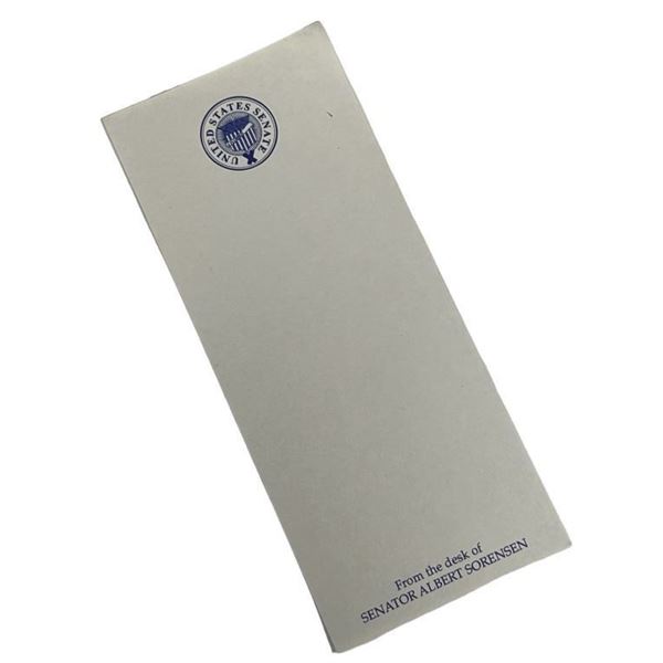 The X-Files (1993-) - Senator Albert Hosteen (Floyd 'Red Crow' Westerman) Memo Paperwork