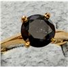 Image 2 : 10K(1.7G), BLACK DIAMOND (1.5CT)RING, SIZE 5.5, APPRAISED INSURANCE VALUE $2500