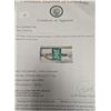 Image 3 : 10K(1.22G), NATURAL EMERALD (1.2+0.06CT)RING ,  SIZE 6.25 APPRAISED INSURANCE VALUE $1215