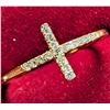 Image 1 : 14K(1.22G), NATURAL DIAMOND (0.05CT)RING, SIZE 6.75, APPRAISED INSURANCE VALUE $1150