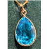 Image 1 : 10K(0.86G), TOPAZ (3.6CT)PENDANT, SUGGESTED RETAIL VALUE $585