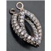 Image 1 : (3.5G), LINK BLACK RODIUM CZ PENDANT