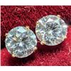 Image 1 : 14K(0.3G), LAB DIAMOND (0.5CT) EARRINGS, SUGGESTED RETAIL  VALUE $580